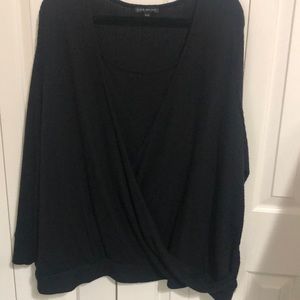 Lane Bryant blk sweater plus 26/28